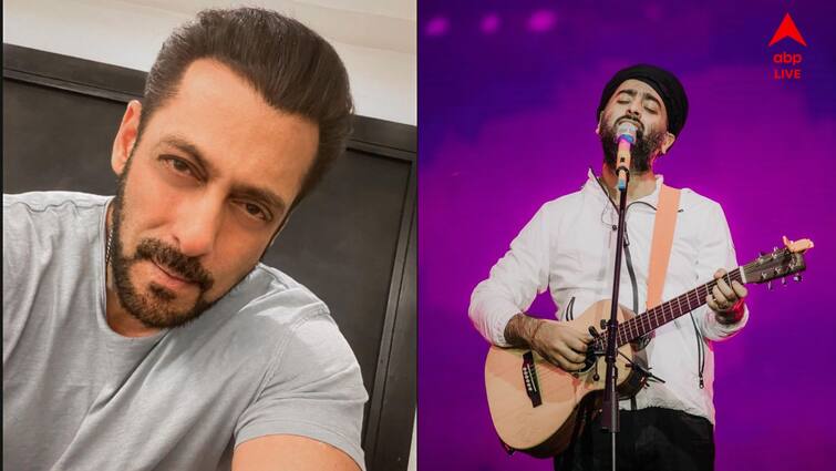 Arijit Singh seen at Salman Khan's apartment Netizens reacts know details Arijit Singh:  সলমনের বাড়ির বাইরে অরিজিৎ সিংহ! তবে কী দীর্ঘ ৯ বছরের দ্বন্দ্বের অবসান? তুঙ্গে জল্পনা