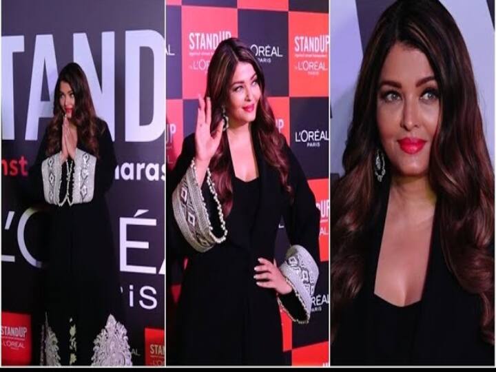 Aishwarya rai bachchan powerful message on street harassment at L'oreal paris Fashion week Aishwarya Rai: ‘இருபாலருக்கும் பொருத்தமானது..’ சமூகப் பிரச்சினைக்கு எதிராக அழுத்தமான கருத்தை முன்வைத்த ஐஸ்வர்யா ராய்!