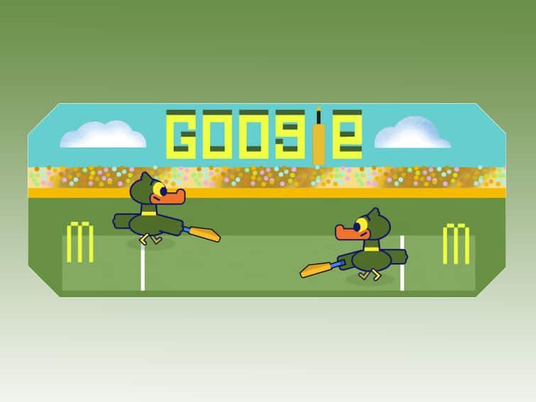 ICC Cricket World Cup 2023 Opening Day Marked By Google With Cute Doodle ICC Cricket World Cup 2023 Opening Day Marked By Google With Cute Doodle: Check It Out