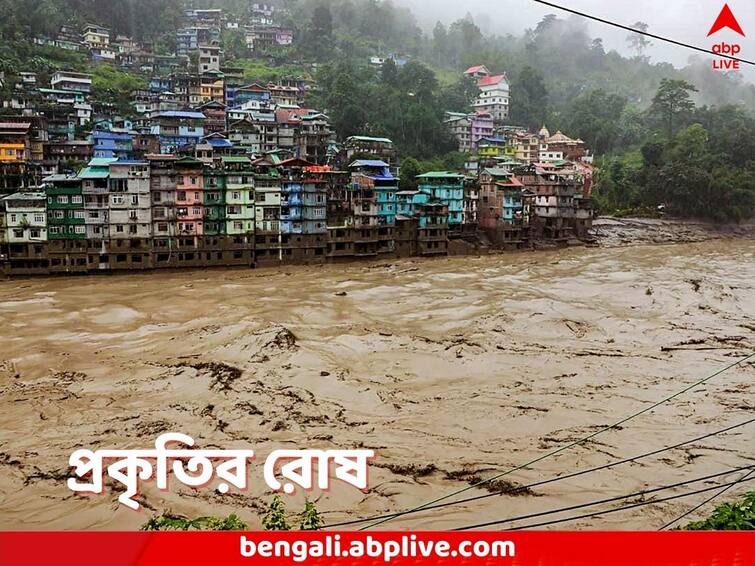 Sikkim Flood Situation Several dead more than 100 still missing rescue operations going on Sikkim Flood Situation: বেঁচে ফিরলেন নিখোঁজ ১ সৈনিক, এখনও খোঁজ নেই ১০০ জনের, বানভাসি সিকিমে মৃত ১২