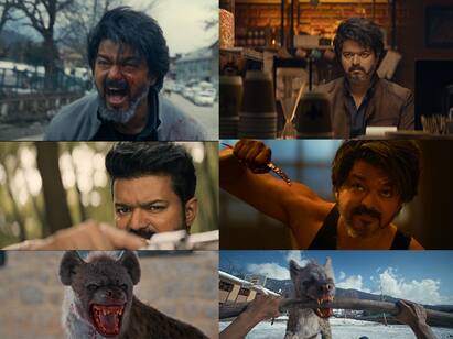 LEO Trailer Out Thalapathy Vijay Lokesh Kanagaraj LEO Movie Trailer Released- Watch LEO Trailer: அறுவடைக்கு தயார்! பேட் வோர்ட் பேசி கதறும் விஜய் - ரத்தம் சொட்ட சொட்ட வெளியானது லியோ டிரெய்லர்!