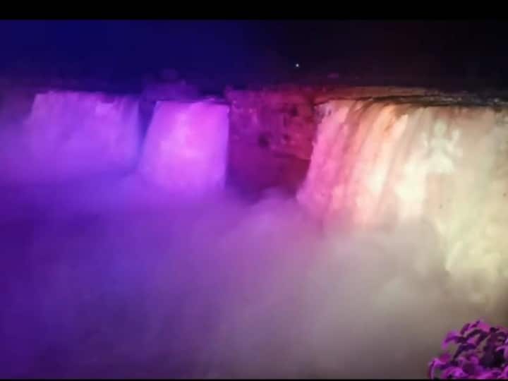 Chhattisgarh Tourists will be able to see Chitrakote Waterfall even at night UP Company Install Laser Light ann Chhattisgarh News: चित्रकोट वाटरफॉल का रात में भी दीदार कर सकेंगे पर्यटक, लेजर लाइट खूबसूरती में लगा रही चार चांद