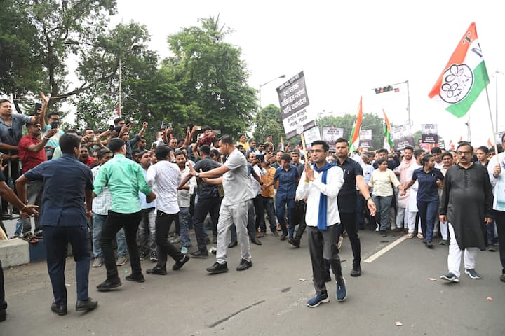 বিভিন্ন জেলা থেকে এই দিনের মিছিলে যোগ দেন তৃণমূলের বিভিন্ন স্তরের নেতা-কর্মীরা।