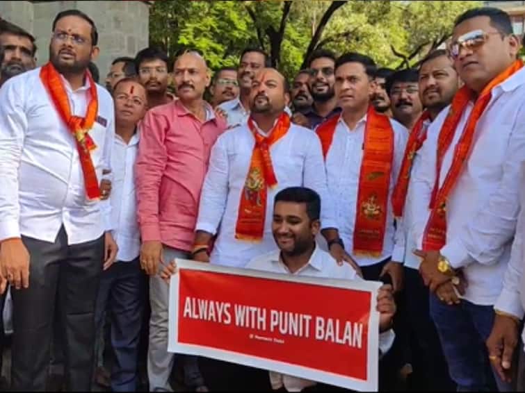 ganesh mandal demanded for Withdraw the fine of crores on Punit Balan in pMC Punit Balan : एकमेकांविरोधात इर्ष्येनं गणेशोत्सव करणारी गणेश मंडळं 'देणगीदार' उद्योजक पुनीत बालनना कोट्यवधींचा दंड ठोठावताच आले 'एकत्र'!