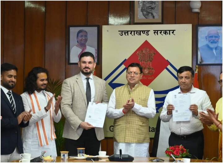 Uttarakhand Dhami Government signs MoU with Swiss Education Group Switzerland ANN Uttarakhand News: उत्तराखंड सरकार ने स्विट्जरलैंड के साथ MoU पर किया करार, सीएम धामी ने बताया 'मील का पत्थर'