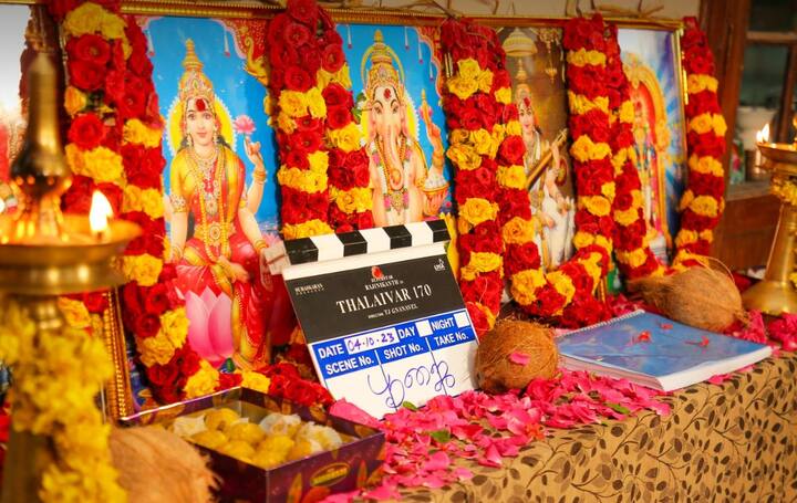 பூஜை முடிந்த பின், படத்தின் ஷூட்டும் நேற்றே தொடங்கிவிட்டது.