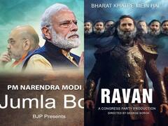 Poster War Erupts Ahead Of Polls As Congress Calls PM Modi 'Jumla Boy', BJP Hits Back With 'Ravan' Jibe