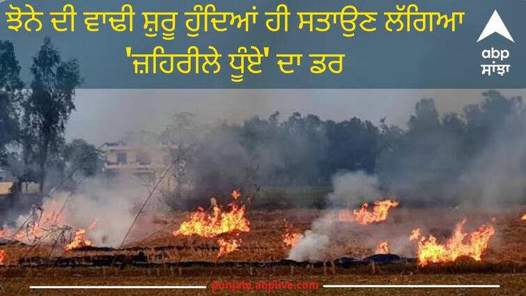 The fear of poisonous fumes started haunting as soon as the paddy harvest started Punjab News: ਝੋਨੇ ਦੀ ਵਾਢੀ ਸ਼ੁਰੂ ਹੁੰਦਿਆਂ ਹੀ ਸਤਾਉਣ ਲੱਗਿਆ 'ਜ਼ਹਿਰੀਲੇ ਧੂੰਏ' ਦਾ ਡਰ, ਕਿਸਾਨਾਂ ਨੂੰ ਕੀਤੀ ਜਾ ਰਹੀ ਹੈ ਅਪੀਲ