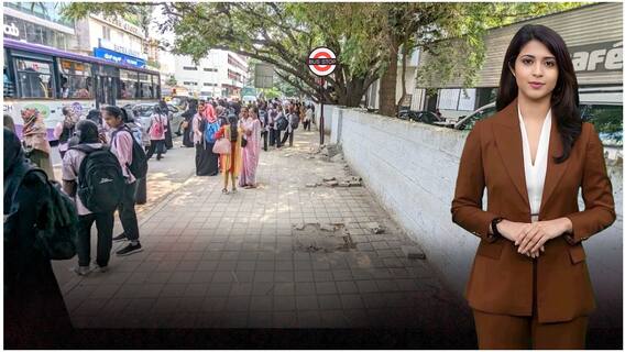 Bus stop stolen in Bengaluru | రాత్రికి రాత్రే బస్ స్టాప్ ను ఎత్తుకెళ్లిన దొంగలు | ABP Desam