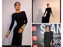 Shriya Saran Radiates Elegance In A Black Gown