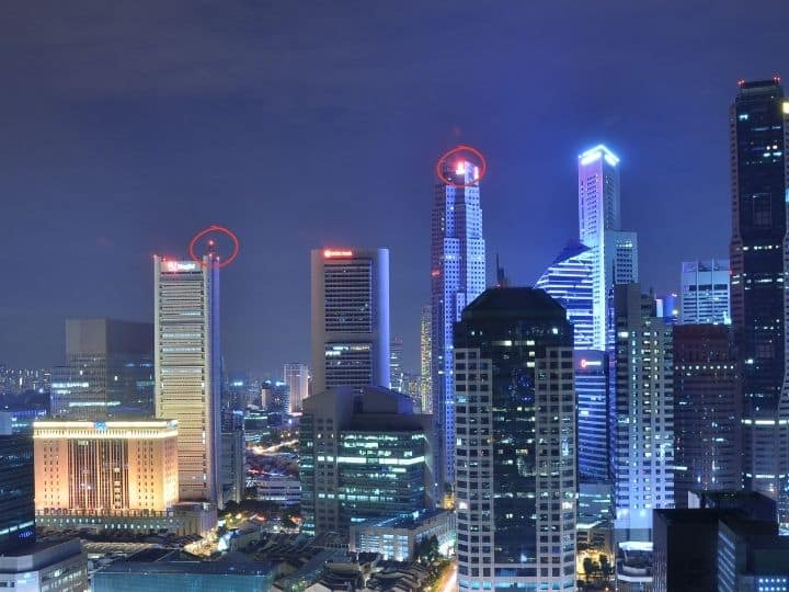 Why are there red colored lights at the top of buildings Know the science behind इमारतों पर सबसे ऊपर रेड कलर की लाइट क्यों लगी रहती है? जानिए इसके पीछे का साइंस