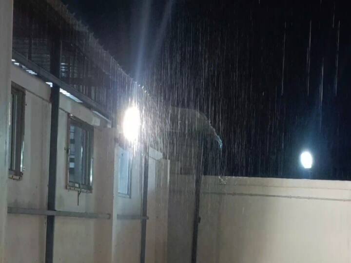 காஞ்சிபுரம், செங்கல்பட்டு, சென்னை புறநகரில் வெளுத்து வாங்கிய மழை.. குளுகுளு  காற்று..