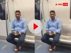 मेट्रो में बैठकर 'गोबी मंचूरियन' खा रहा था शख्स, VIDEO वायरल होने के बाद मचा बवाल, लगा जुर्माना