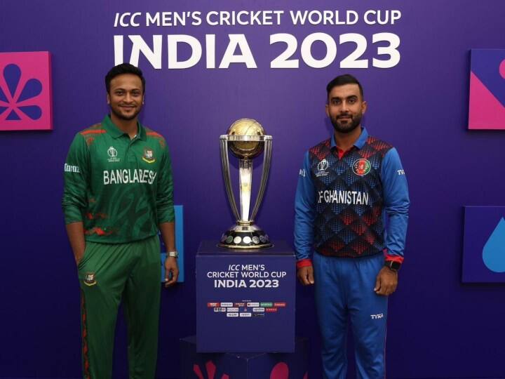 World Cup 2023: ऐसी हो सकती है बांग्लादेश और अफगानिस्तान की प्लेइंग इलेवन, जानें पिच रिपोर्ट और मैच प्रिडिक्शन ICC World Cup 2023 AFG vs BAN Playing XI Match Prediction Pitch Report and Weather Information World Cup 2023: ऐसी हो सकती है बांग्लादेश और अफगानिस्तान की प्लेइंग इलेवन, जानें पिच रिपोर्ट और मैच प्रिडिक्शन