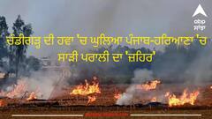 Stubble Burning: ਚੰਡੀਗੜ੍ਹ ਦੀ ਹਵਾ 'ਚ ਘੁਲਿਆ ਪੰਜਾਬ-ਹਰਿਆਣਾ 'ਚ ਸਾੜੀ ਪਰਾਲੀ ਦਾ 'ਜ਼ਹਿਰ'