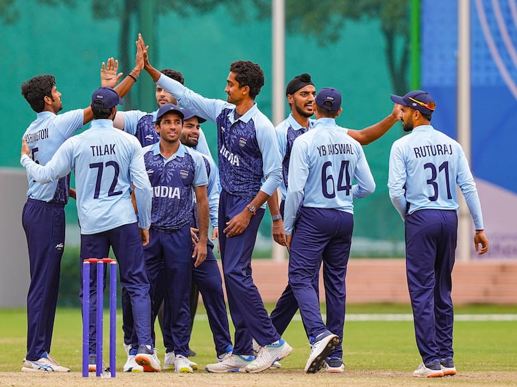 Asian Games 2023, IND vs AFG india playing for gold against afghanistan in final hangzhou Asian Games Cricket: ஆசிய விளையாட்டு கிரிக்கெட் - தங்கம் வெல்லுமா இந்தியா? ஆப்கானிஸ்தான் உடன் இன்று மோதல்..!