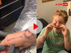 VIDEO: टैटू गुदवाने पहुंची महिला के साथ हुई बड़ी गड़बड़, आर्टिस्ट ने लिख डाली गलत स्पेलिंग और फिर...