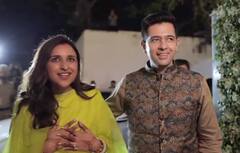 Parineeti Chopra Wedding Album: ससुराल पहुंचते ही पति ने कराया काम, तो सास ने उतारी आरती, देखें- Parineeti Chopra की अंगूठी ढूंढने से लेकर गृह प्रवेश की रस्मों की तस्वीरें