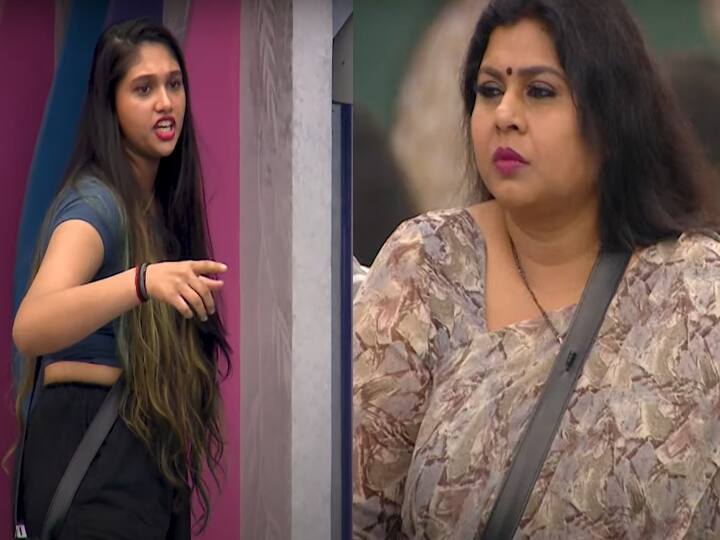 Bigg boss 7 tamil day 5 promo fight between visithra and jovika Bigg Boss 7 Tamil Promo: விசித்திராவுக்கு ஒரு குறும்படம் போடுங்க.. பிக் பாஸ் வீட்டில் வெடிக்கும் பிரச்சினை! 