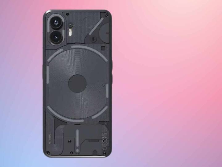 Nothing Phone (2) (Price: Rs 54,999)- The phone comes with dual 50-megapixel cameras on the back, a 6.7-inch FHD+ AMOLED display with a 120Hz refresh rate and a 4,700mAh battery support. (Source: Nothing)