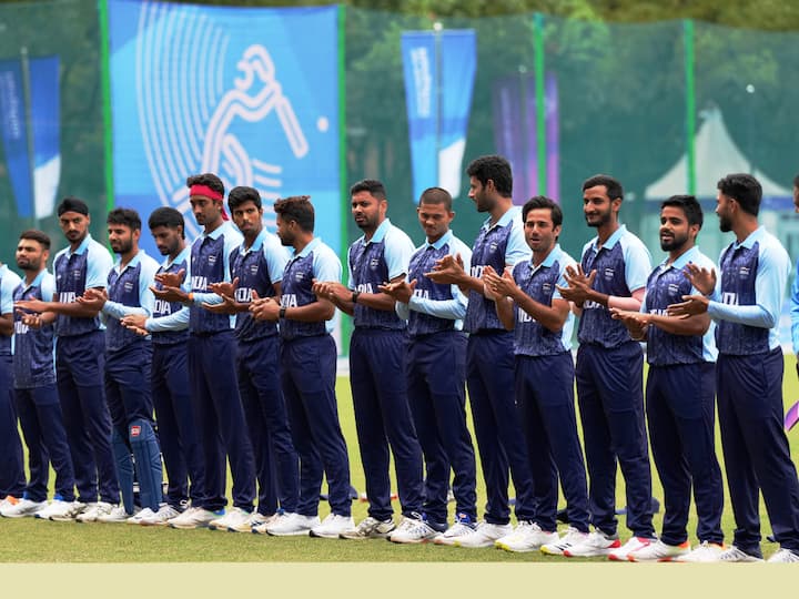 India men's cricket team is squaring off against Afghanistan in Asian Games 2023 cricket final match.