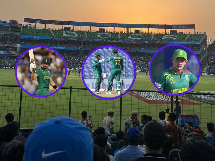 ICC Cricket World Cup Aiden Markram fastest century and South Africa with the highest total in the same match ICC Cricket World Cup 2023 : वर्ल्डकपला कायम नशीब फुटकं, पण दक्षिण आफ्रिकेनं तीन पराक्रम असे केलेत ते अजून कोणालाच जमले नाहीत!