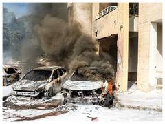 Israel Strikes Back After Hamas's Surprise Incursion On Historic Holiday. A Day Of Violence In Pics