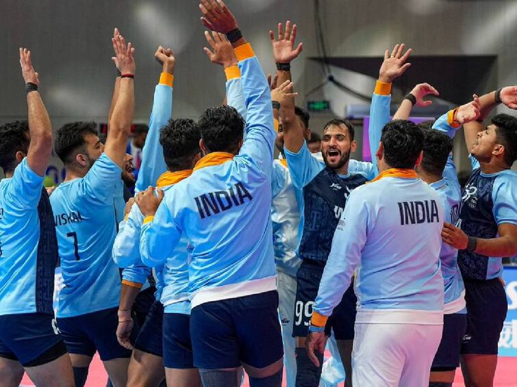 Asian Games 2023 India vs Iran 33 -29 Kabaddi India win the gold medal Asian Games 2023: கபடி இறுதிப் போட்டியில் சொல்லி அடித்த இந்தியா; ஈரானை பஞ்சராக்கி தங்கம் வென்று அசத்தல்