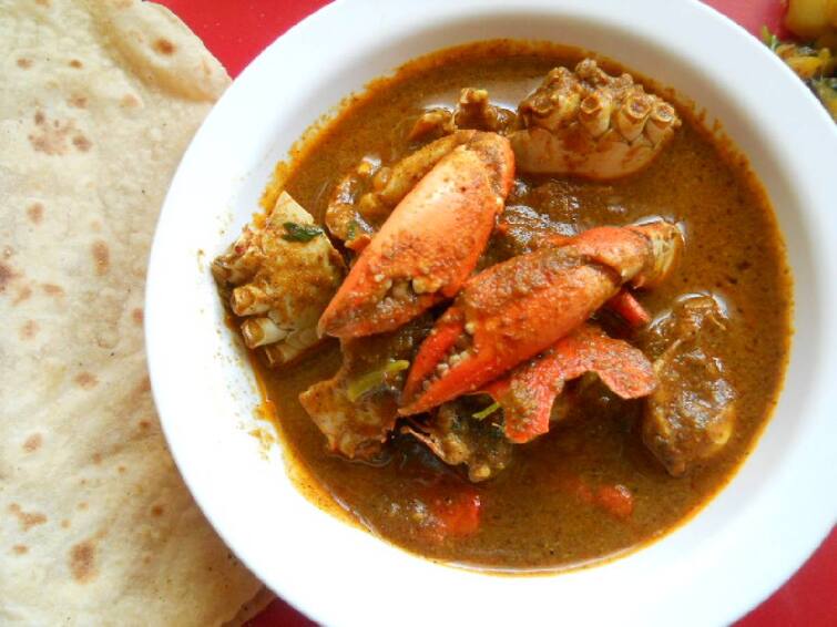 how to make crab curry and benefits of crab health facts know how to cook Crab Curry: சளித்தொல்லையா? நண்டு குழம்பு இப்படி செஞ்சு சாப்பிடுங்க - எல்லாம் சரியாகிடும்!