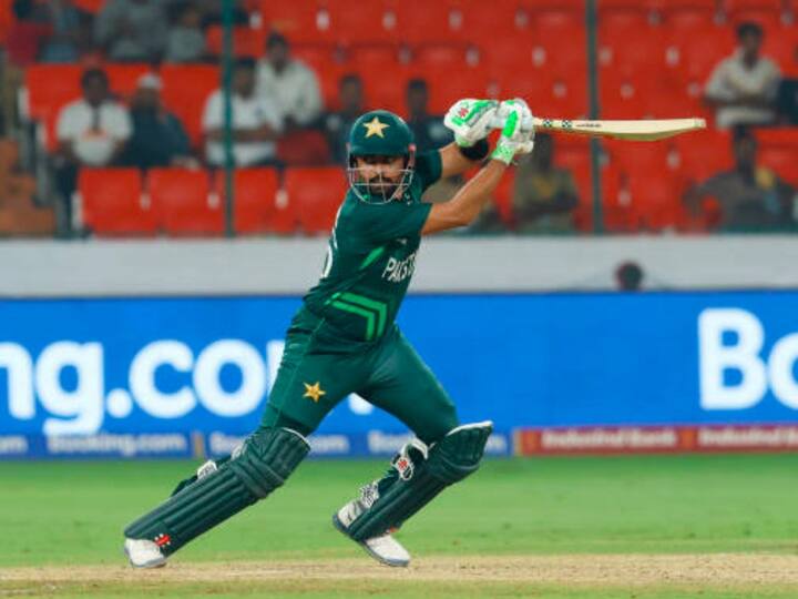 Hyderabad crowd chants Babar Azam's name during World Cup 2023 match between Pakistan and Netherlands Watch Hyderabad Crowd Chants Babar Azam's Name During World Cup Match Between Pakistan And Netherlands. Watch