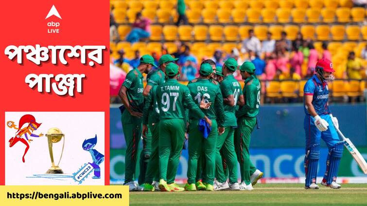 Bangladesh led by spinners Shakib Al Hasan and Mehidy Hasan Miraz restricts Afghanistan to 156 AFG vs BAN: বাংলাদেশের স্পিনের ফাঁদে নামল ব্যাটিং ধস, ১৫৬ রানেই অল আউট আফগানিস্তান