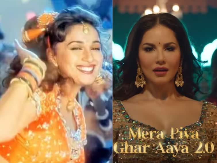 Mera Piya Ghar Aaya 2.0 Song madhuri dixit gives reaction to sunny leone  Mera Piya Ghar Aaya 2.0 song video Mera Piya Ghar Aaya 2.0 Song: 'मेरा पिया घर आया' चे 2.O व्हर्जन येणार प्रेक्षकांच्या भेटीस; सनी लिओनीचा ग्लॅमरस अंदाज, गाण्याचा व्हिडीओ पाहून माधुरी दीक्षित म्हणाली...