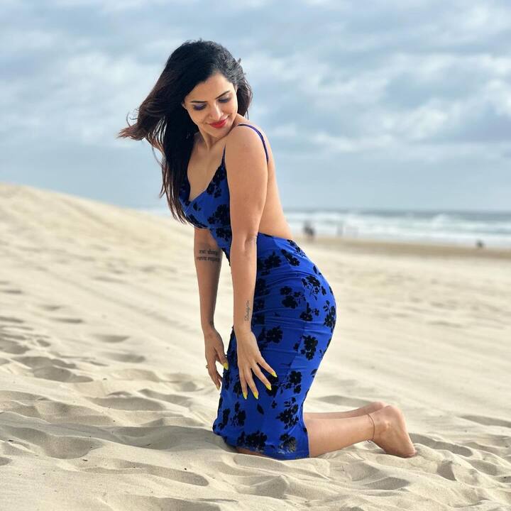 సోషల్ మీడియాలో యాక్టివ్ గా ఉండే అషు గ్లామరస్ పిక్స్ పోస్ట్ చేస్తుంటుంది. ఎప్పుడూ చిట్టిపొట్టి దుస్తుల్లో మెరిసే హెబ్బా ఈసారి శారీ కట్టింది.
