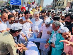 संजय सिंह की गिरफ्तारी के खिलाफ पंजाब में AAP का प्रदर्शन, कहा- डराने और चुप कराने के लिए हो रहा ED का इस्तेमाल