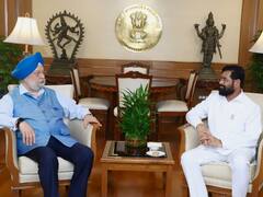 केंद्रीय मंत्री हरदीप सिंह पुरी से मिले सीएम शिंदे, ठाणे रिंग मेट्रो परियोजना को लेकर मांगी मंजूरी