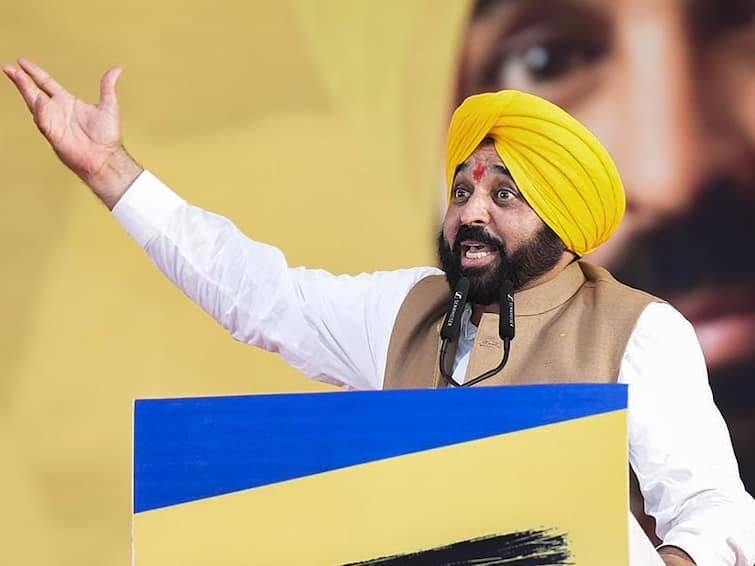 AAP Leader CM Bhagwant Mann Challenges BJP  Congress SAD For Debate Issues Pertaining To Punjab Amid Criticism On Sutlej Yamuna Link Canal CM Bhagwant Mann Dares Opposition Leaders For Open Debate On Issues Concerning Punjab