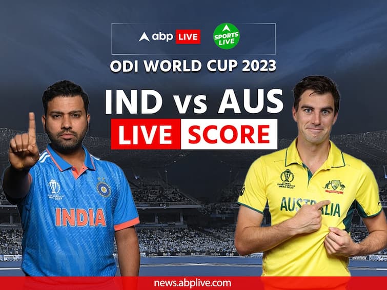 IND vs AUS ODI World Cup 2023 LIVE Score Updates India vs Australia Scorecard Ball by Ball Commentary Match Highlights Chepauk Stadium