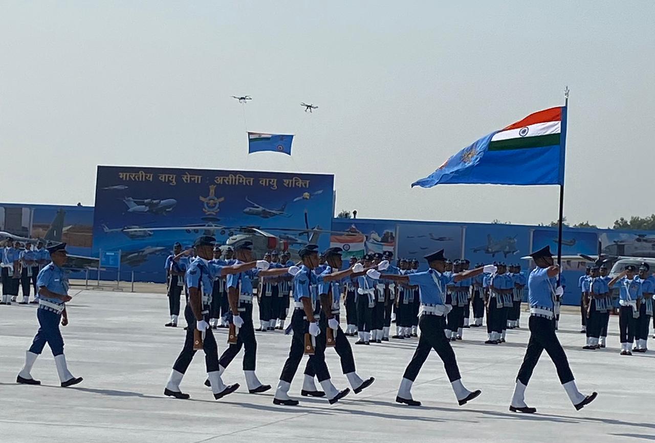 Indian Air Force Unveils New Ensign After 72 Years In UP's Prayagraj