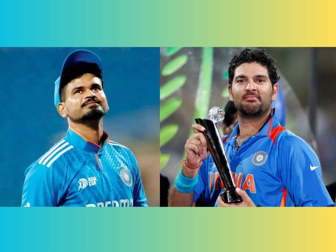 Yuvraj Singh : संधी मिळूनही हाराकिरी करणाऱ्या श्रेयसला युवराज सिंगने कडक शब्दात सुनावले; म्हणाला संघाला गरज असताना.. IND vs AUS World Cup 2023 LIVE Score yuvraj singh says No 4 batsman has to absorb the pressure shreyas iyer Yuvraj Singh : संधी मिळूनही हाराकिरी करणाऱ्या श्रेयसला युवराज सिंगने कडक शब्दात सुनावले; म्हणाला संघाला गरज असताना..