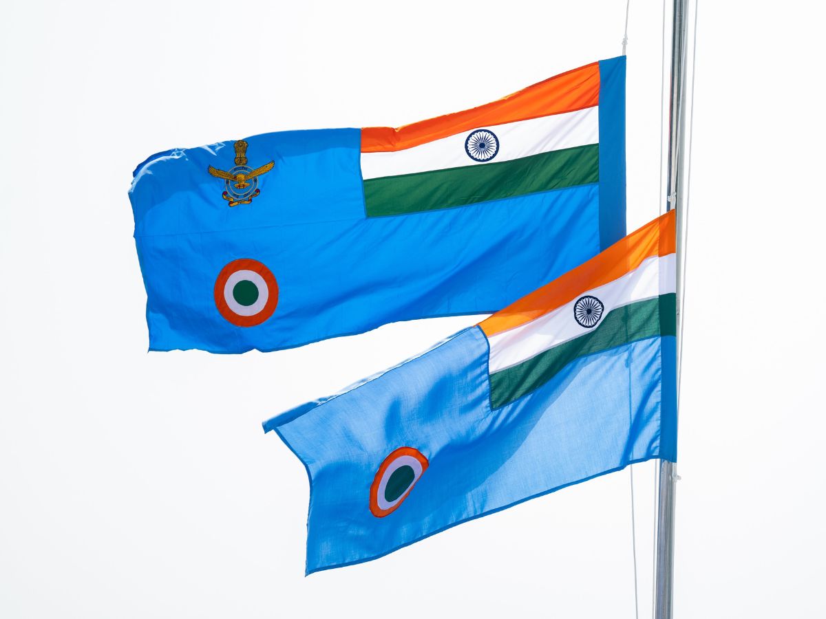 Indian Air Force Unveils New Ensign After 72 Years In UP's Prayagraj