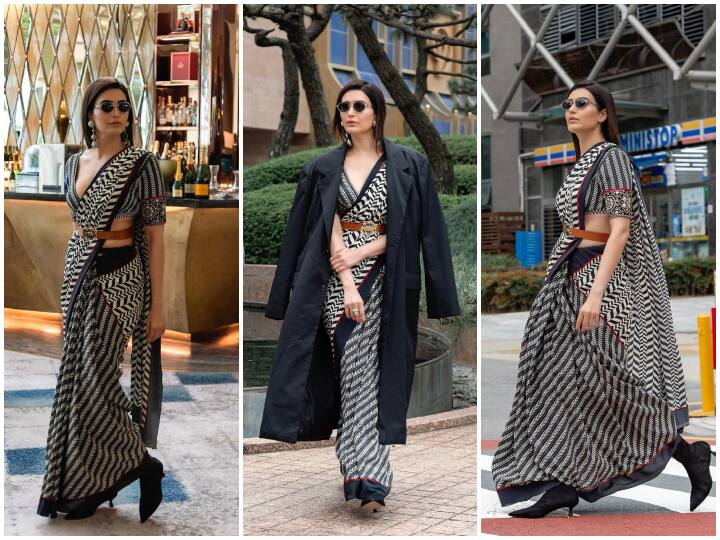 Karishma Tanna Desi Swwag In Busan: करिश्मा तन्ना इन दिनों साउथ कोरिया में हैं. वे बुसान फिल्म फेस्टिवल में शामिल होने के लिए वहीं पहुंची हैं. इस दौरान उन्होंने अपनी कुछ स्टनिंग फोटोज शेयर की हैं.