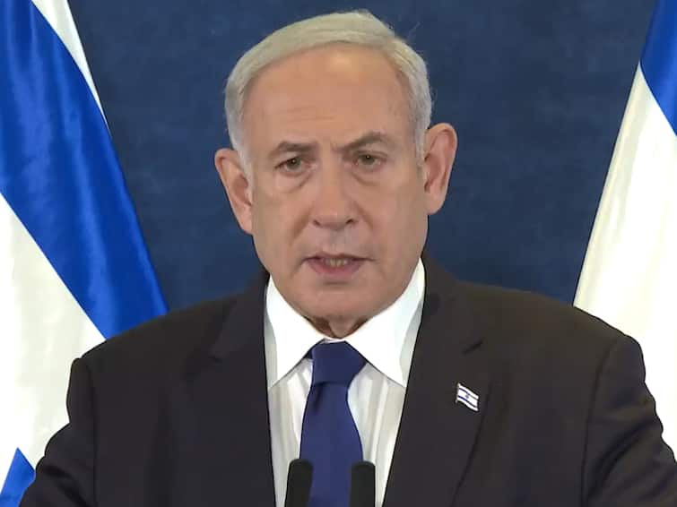 Israel Gaza Hamas Palestine Attack Benjamin Netanyahu Vows Mighty Vengeance