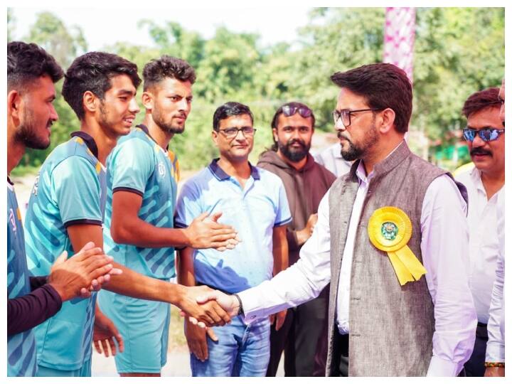 HP News Anurag Thakur congratulated the players on their excellent performance, said after cricket, now century in Asian Games also ann HP News: खिलाड़ियों के बेहतरीन प्रदर्शन पर अनुराग ठाकुर ने दी बधाई, कहा- क्रिकेट के बाद अब एशियन गेम्स में भी सेंचुरी