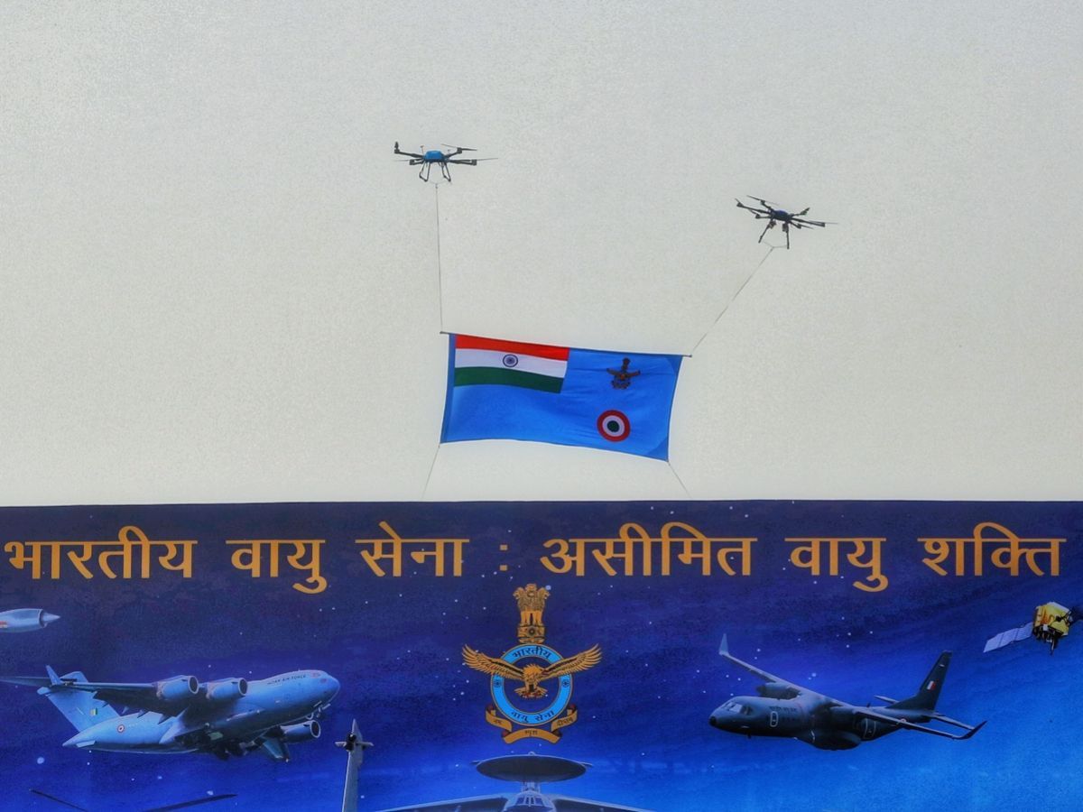 Indian Air Force Unveils New Ensign After 72 Years In UP's Prayagraj