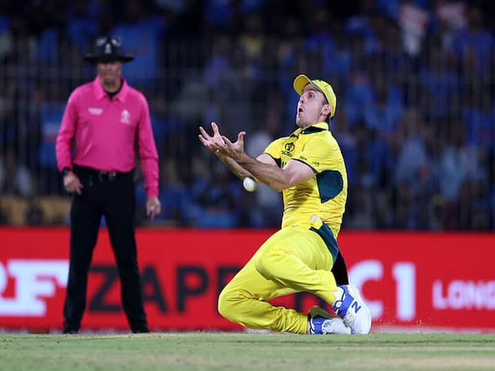 Pic Of Mitchell Marsh Dropped Catch Virat Kohli Goes Viral As Chase Master Makes Aussies Pay For Fielding Error In IND vs AUS World Cup 2023 Pic Of Marsh's Dropped Catch Of Kohli Goes Viral As Chase Master Makes Aussies Pay For Fielding Error In India's World Cup Opener