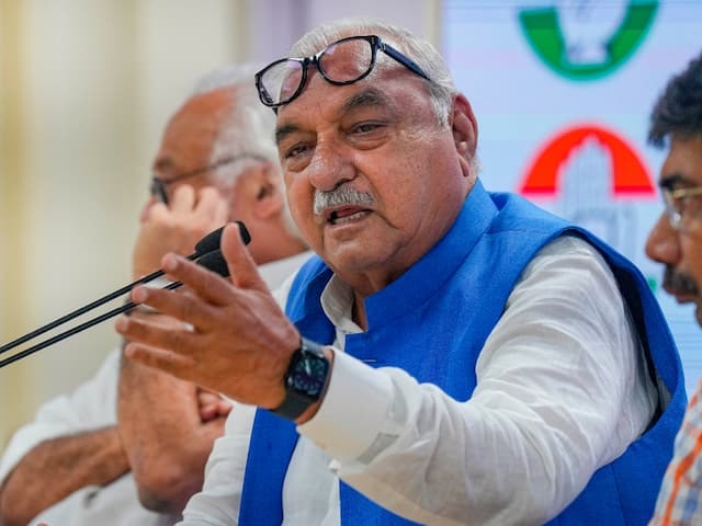 Haryana Assembly Elections 2024 Bhupendra Singh Hooda claimed Congress will  be formed with full majority | Haryana Election 2024: 'हरियाणा में आने वाला  समय कांग्रेस का, पूर्ण बहुमत की बनेगी सरकार ...