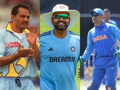 World Cup 2023 : विश्वचषकात कर्णधार रोहित शर्माच्या नावावर नवा विक्रम, धोनीसह अजहरूद्दीनलाही टाकलं मागे