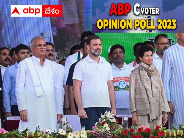 ABP Cvoter Opinion Polls 2023 Live Updates chhattisgarh Assembly Elections Opinion Polls Survey Seats Vote Share ఛత్తీస్‌గఢ్‌లో కాంగ్రెస్‌ బీజేపీ మధ్య టఫ్‌ ఫైట్‌, అంచనా వేసిన ABP Cvoter ఒపీనియన్ పోల్