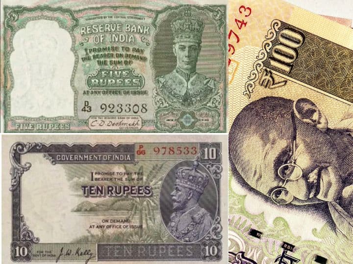 Whose picture was printed on Indian notes before Mahatma Gandhi Why was this change महात्मा गांधी से पहले भारतीय नोटों पर किसकी तस्वीर छपती थी? क्यों किया गया था ये बदलाव