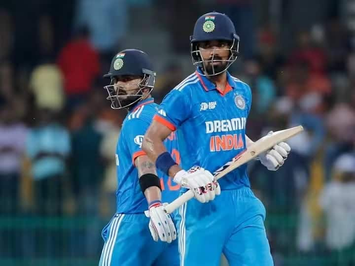 KL Rahul Shower Story: kl rahul tells shower story after ind vs aus world cup 2023 match, read virat's advice to kl વિરાટનો અનુભવઃ ક્રિઝ પર કોહલીએ રાહુલને આ બે શબ્દો કહ્યાં ને પલટાઇ ગઇ રમત, જીત બાદ ખુદ રાહુલે કર્યો ખુલાસો.....